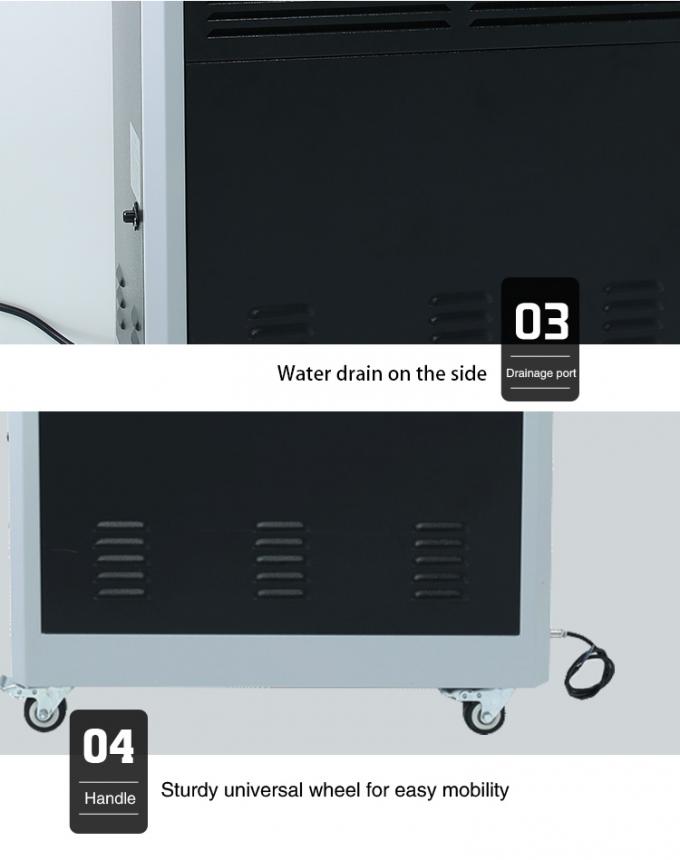 12kg/Hour Large Industrial Dehumidifier With Drying Function
