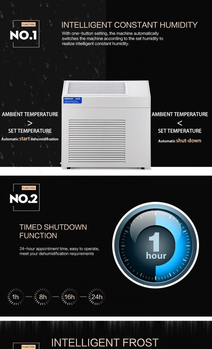 Commercial Wall Mounted Dehumidifier With Intelligent Control Panel