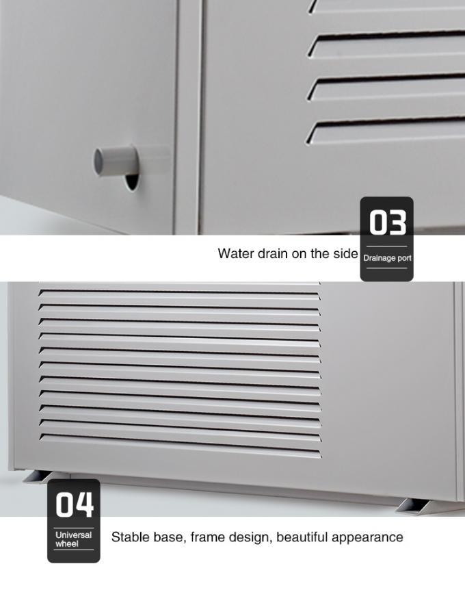 Commercial Wall Mounted Dehumidifier With Intelligent Control Panel