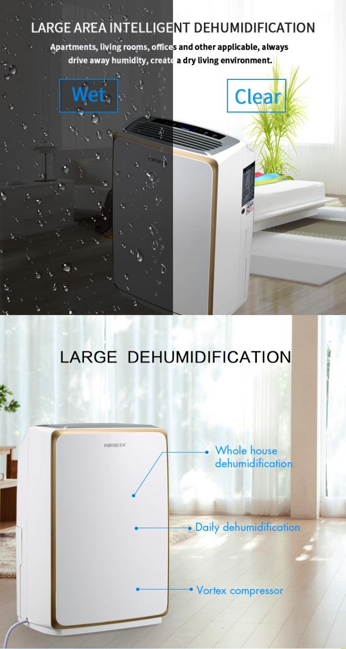 Automatic Defrosting 110m3/H 12L/Day Home Air Dehumidifier