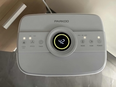 Embedded Humidity Sensor Electric Air Dehumidifier 12 L/D LED Display Smart Touch