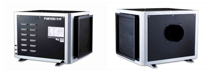 10L/H Ceiling Mounted Dehumidifier Compress Type Growing Effectively Combines Style