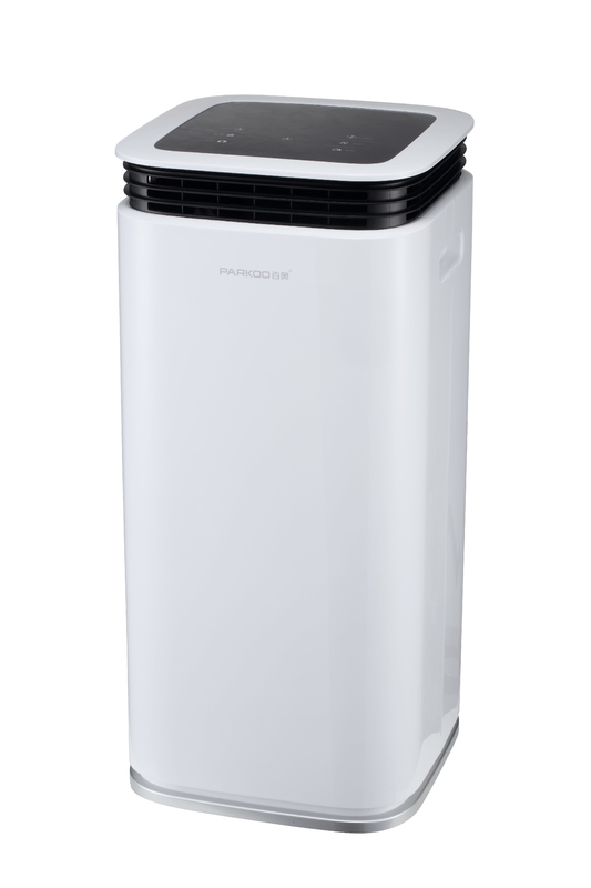 16L Hidden Screen LED Home Dehumidifier 2.2L Tank Tower 360° Wind Outlets Smart Humidity Touch Control