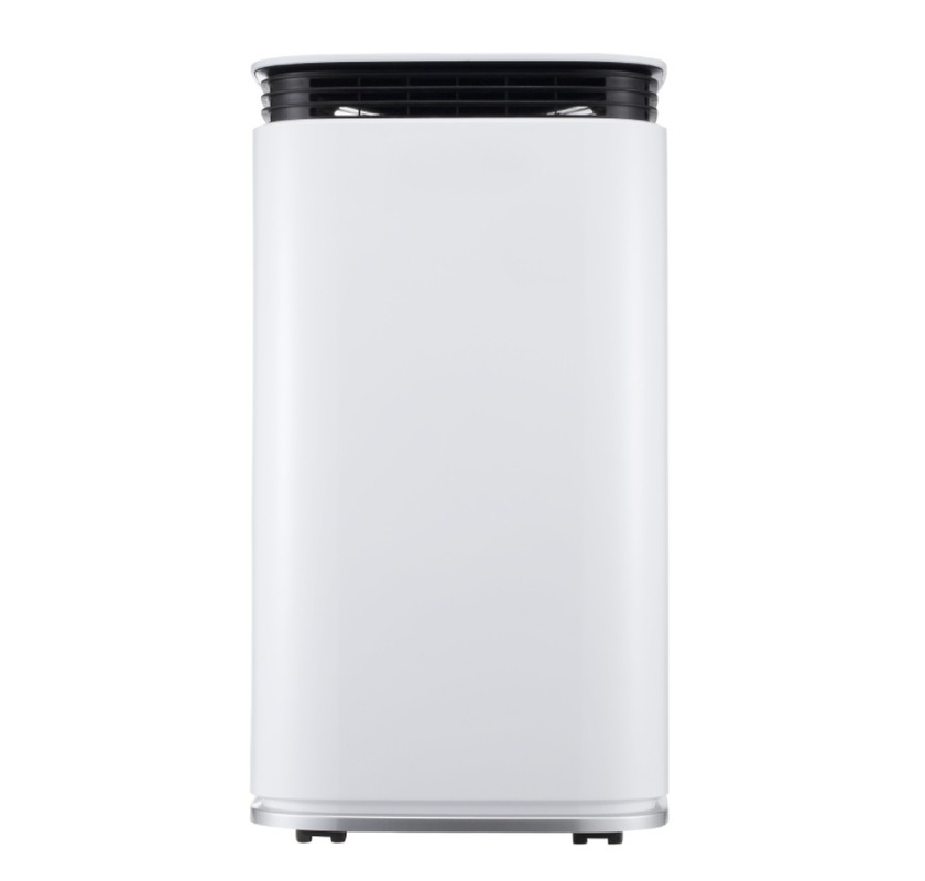 16L Hidden Screen LED Home Dehumidifier 2.2L Tank Tower 360° Wind Outlets Smart Humidity Touch Control