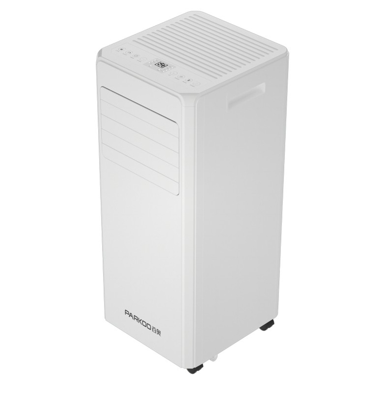 220V 9000 BTU Low Noise Mobile Air Conditioner Unfixed Air Cooler Flicker Button Soft Press Control Panel